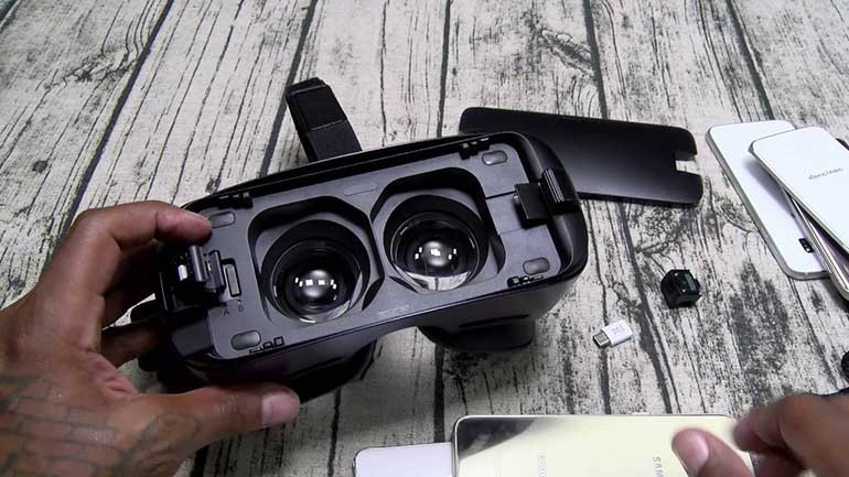 Обзор очков виртуальной реальности Gear VR SM R323 Blue Black от Samsung